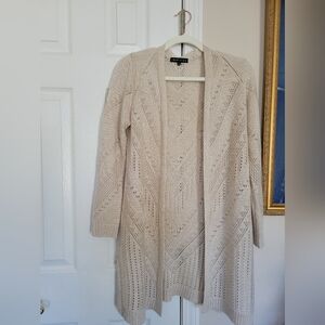 Crocheted Maxi Cardigan